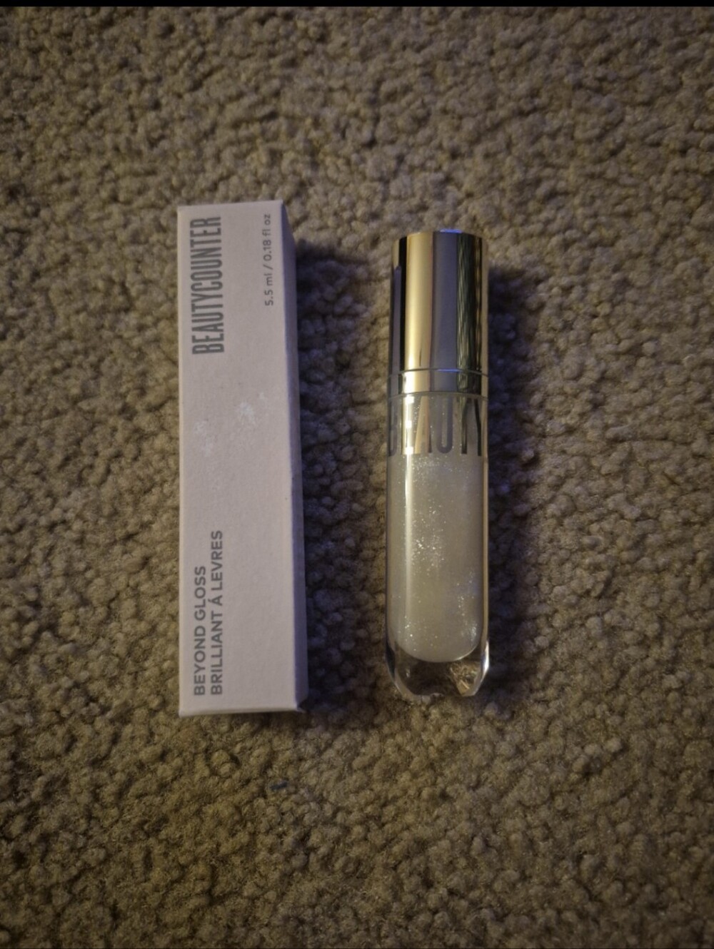 Beautycounter Beyond Gloss Lip Gloss Quartz Shimmer DISCONTINUED